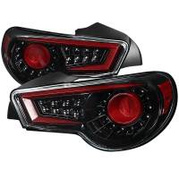 Spec'D Tuning Products - Spec-D 2012-2016 Scion FRS/ Subaru BRZ/ Toyota 86 Sequential LED Tail Lights (Jet Black Housing/Clear Lens) - Image 1