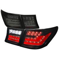 Spec'D Tuning Products - Spec-D 2007-2009 Lexus LS460 LED Tail Lights + Trunk Lights (Chrome Housing/Smoke Lens) - Image 1
