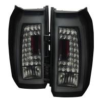 Spec'D Tuning Products - Spec-D 2015-2020 GMC Yukon/Yukon XL Denali SLE/SLT LED Tail Lights (Glossy Black Housing/Smoke Lens) - Image 1