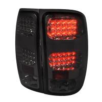Spec'D Tuning Products - Spec-D 2007-2014 GMC Sierra LED Tail Lights (Chrome Housing/Smoke Lens) - Image 1
