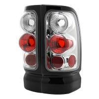 Spec'D Tuning Products - Spec-D 1994-2002 Dodge RAM Tail Lights (Chrome Housing/Clear Lens) - Image 1