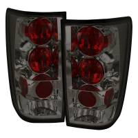 Spec'D Tuning Products - Spec-D 2004-2015 Nissan Titan Tail Lights (Chrome Housing/Smoke Lens) - Image 1