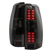 Spec'D Tuning Products - Spec-D 2007-2012 Chevrolet Avalanche LED Tail Lights (Chrome Housing/Smoke Lens) - Image 1