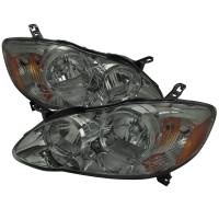 Spec'D Tuning Products - Spec-D 2003-2008 Toyota Corolla Factory Style Headlights (Chrome Housing/Light Smoke Lens) - Image 1