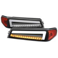Spec'D Tuning Products - Spec-D 2004-2012 Chevrolet Colorado/GMC Canyon Full LED Bumper Corner Signal Lights (Matte Black Housing/Clear Lens) - Image 1
