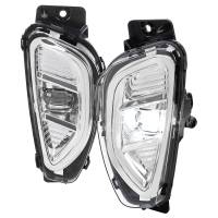 Spec'D Tuning Products - Spec-D 2020-2022 Ford Escape LED Fog Lights Kit (Chrome Housing/Clear Lens) - Image 1