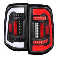 Spec'D Tuning Products - Spec-D 2019-2023 Dodge RAM 1500 LED Tail Lights (Matte Black Housing/Clear Lens) - Image 1