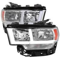 Spec'D Tuning Products - Spec-D 2019-2022 Dodge RAM 2500/3500/4500/5500 LED Bar Factory Style Headlights (Chrome Housing/Clear Lens) - Image 1