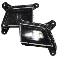Spec'D Tuning Products - Spec-D 2019-2022 Chevrolet Silverado 1500 LED Fog Lights Kit (Chrome Housing/Smoke Lens) - Image 1