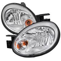 Spec'D Tuning Products - Spec-D 2003-2005 Dodge Neon Factory Style Headlights (Chrome Housing/Clear Lens) - Image 1