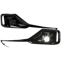 Spec'D Tuning Products - Spec-D 2021-2022 Honda Accord Sedan LED Fog Lights Kit (Glossy Black Housing/Clear Lens) - Image 1