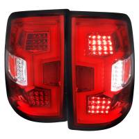 Spec'D Tuning Products - Spec-D 2019-2022 Dodge RAM 2500/3500 LED Sequential Signal Tail Lights (Chrome Housing/Red Lens) - Image 1