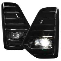 Spec'D Tuning Products - Spec-D 2021-2022 Nissan Kicks LED Fog Lights Kit (Glossy Black Housing/Clear Lens) - Image 1