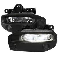 Spec'D Tuning Products - Spec-D 2019-2023 Dodge RAM 2500/3500 LED Fog Lights Kit (Chrome Housing/Clear Lens) - Image 1