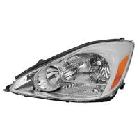 Spec'D Tuning Products - Spec-D 2004-2005 Toyota Sienna Driver/Left Side Factory Style Headlights w/ Amber Reflector (Chrome Housing/Clear Lens) - Image 1