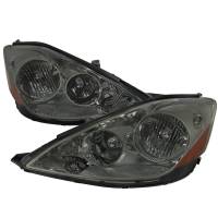 Spec'D Tuning Products - Spec-D 2006-2010 Toyota Sienna Factory Style Headlights w/ Amber Reflector (Chrome Housing/Smoke Lens) - Image 1