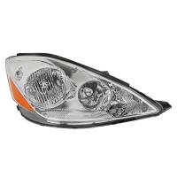 Spec'D Tuning Products - Spec-D 2006-2010 Toyota Sienna Factory Style Passenger/Right Headlight w/ Amber Reflector (Chrome Housing/Clear Lens) - Image 1