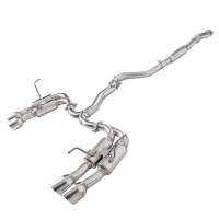 Spec'D Tuning Products - Spec-D 2015-2022 Subaru WRX STI 4" Quad Tip Stainless Steel Catback Exhaust System - Image 1