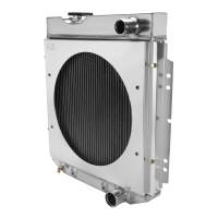 Spec'D Tuning Products - Spec-D 1960-1966 Ford Falcon/Mustang/Ranchero / 1960-1965 Mercury Comet 3 Row Radiator with Fan Shroud Design - Image 1