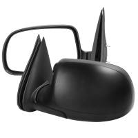 Spec'D Tuning Products - Spec-D 1999-2002 Chevrolet Silverado/Tahoe/Suburban GMC Sierra/Yukon Manually Adjustable Matte Black Side Mirrors - Image 1