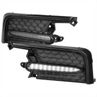 Spec'D Tuning Products - Spec-D 2020-2022 Toyota Corolla Sedan Switchback LED Signal Fog Light Glossy Black Bezels (Chrome Housing/Clear Lens) - Image 1