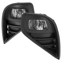 Spec'D Tuning Products - Spec-D 2020-2021 Toyota Highlander Fog Bumper Lights (Chrome Housing/Clear Lens) - Image 1