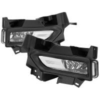Spec'D Tuning Products - Spec-D 2020-2021 Nissan Versa H8 Fog Lights Kit (Chrome Housing/Clear Lens) - Image 1