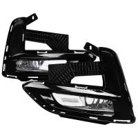 Spec'D Tuning Products - Spec-D 2020-2021 Nissan Sentra H8 Fog Lights Kit (Chrome Housing/ Clear Lens) - Image 1
