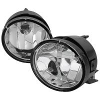Spec'D Tuning Products - Spec-D 2004-2015 Nissan Titan/ 2005-2007 Armada Bumper Fog Lights (Chrome Housing/Clear Lens) - Image 1
