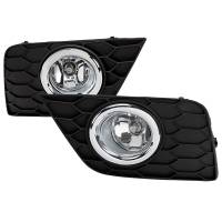 Spec'D Tuning Products - Spec-D 2016-2018 Nissan Sentra H11 Fog Lights Kit (Chrome Housing/Clear Lens) - Image 1
