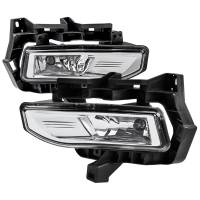 Spec'D Tuning Products - Spec-D 2017-2019 Nissan Versa Note Hatchback H8 Fog Lights Kit (Chrome Housing/Clear Lens) - Image 1