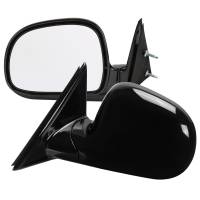 Spec'D Tuning Products - Spec-D 1994-1998 Chevrolet S10/1994-1998 GMC S15 Glossy Black Manual Adjustment Side Mirror - Image 1