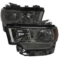 Spec'D Tuning Products - Spec-D 2019-2022 Dodge RAM 2500/3500/4500/5500 Factory Style Headlights (Chrome Housing/Smoke Lens) - Image 1
