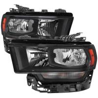 Spec'D Tuning Products - Spec-D 2019-2022 Dodge RAM 2500/3500/4500/5500 Factory Style Headlights (Matte Black Housing/Clear Lens) - Image 1