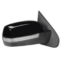 Spec'D Tuning Products - Spec-D 2014-2018 Chevrolet Silverado/GMC Sierra Manual Fold Power Adjustable Heated LED Turn Signal Glossy Black Side Mirror (Passenger Side only) - Image 1