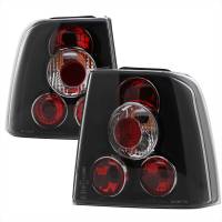 Spec'D Tuning Products - Spec-D 1998-2001 Volkswagen Passat Sedan Tail Lights (Matte Black Housing/Clear Lens) - Image 1