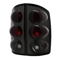 Spec'D Tuning Products - Spec-D 2002-2006 Dodge RAM Tail Lights (Chrome Housing/Smoke Lens) - Image 1