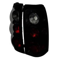 Spec'D Tuning Products - Spec-D 2003-2006 Chevrolet Silverado Tail Lights (Glossy Black Housing/Smoke Lens) - Image 1
