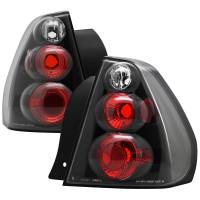 Spec'D Tuning Products - Spec-D 2004-2007 Chevrolet Malibu Tail Lights (Matte Black Housing/Clear Lens) - Image 1