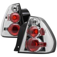 Spec'D Tuning Products - Spec-D 2004-2007 Chevrolet Malibu Tail Lights (Chrome Housing/Clear Lens) - Image 1