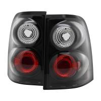 Spec'D Tuning Products - Spec-D 2002-2005 Ford Explorer Tail Lights (Matte Black Housing/Clear Lens) - Image 1