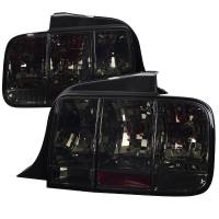 Spec'D Tuning Products - Spec-D 2005-2009 Ford Mustang Sequential Tail Lights (Chrome Housing/Smoke Lens) - Image 1