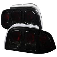 Spec'D Tuning Products - Spec-D 1994-1998 Ford Mustang Tail Lights (Chrome Housing/Smoke Lens) - Image 1