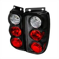Spec'D Tuning Products - Spec-D 1995-1997 Ford Explorer Tail Lights (Matte Black Housing/Clear Lens) - Image 1