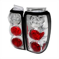 Spec'D Tuning Products - Spec-D 1995-1997 Ford Explorer Tail Lights (Chrome Housing/Clear Lens) - Image 1