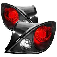 Spec'D Tuning Products - Spec-D 2005-2010 Pontiac G6 Coupe Tail Lights (Matte Black Housing/Clear Lens) - Image 1