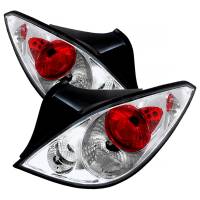 Spec'D Tuning Products - Spec-D 2005-2010 Pontiac G6 Coupe Tail Lights (Chrome Housing/Clear Lens) - Image 1