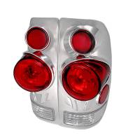 Spec'D Tuning Products - Spec-D 1997-2007 Ford F-150/F-250/F-350/F-450/F-550 Retro Style Tail Lights (Chrome Housing/Clear Lens) - Image 1