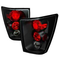 Spec'D Tuning Products - Spec-D 2005-2006 Jeep Grand Cherokee Tail Lights (Matte Black Housing/Clear Lens) - Image 1