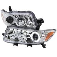 Spec'D Tuning Products - Spec-D 2008-2010 Scion xB Single Halo Projector Headlights (Chrome Housing/Clear Lens) - Image 1